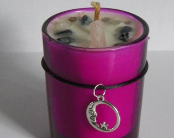 Divination Psychic Power Votive Candle Soy Hand Made Candle Concentration Prophecy Candle