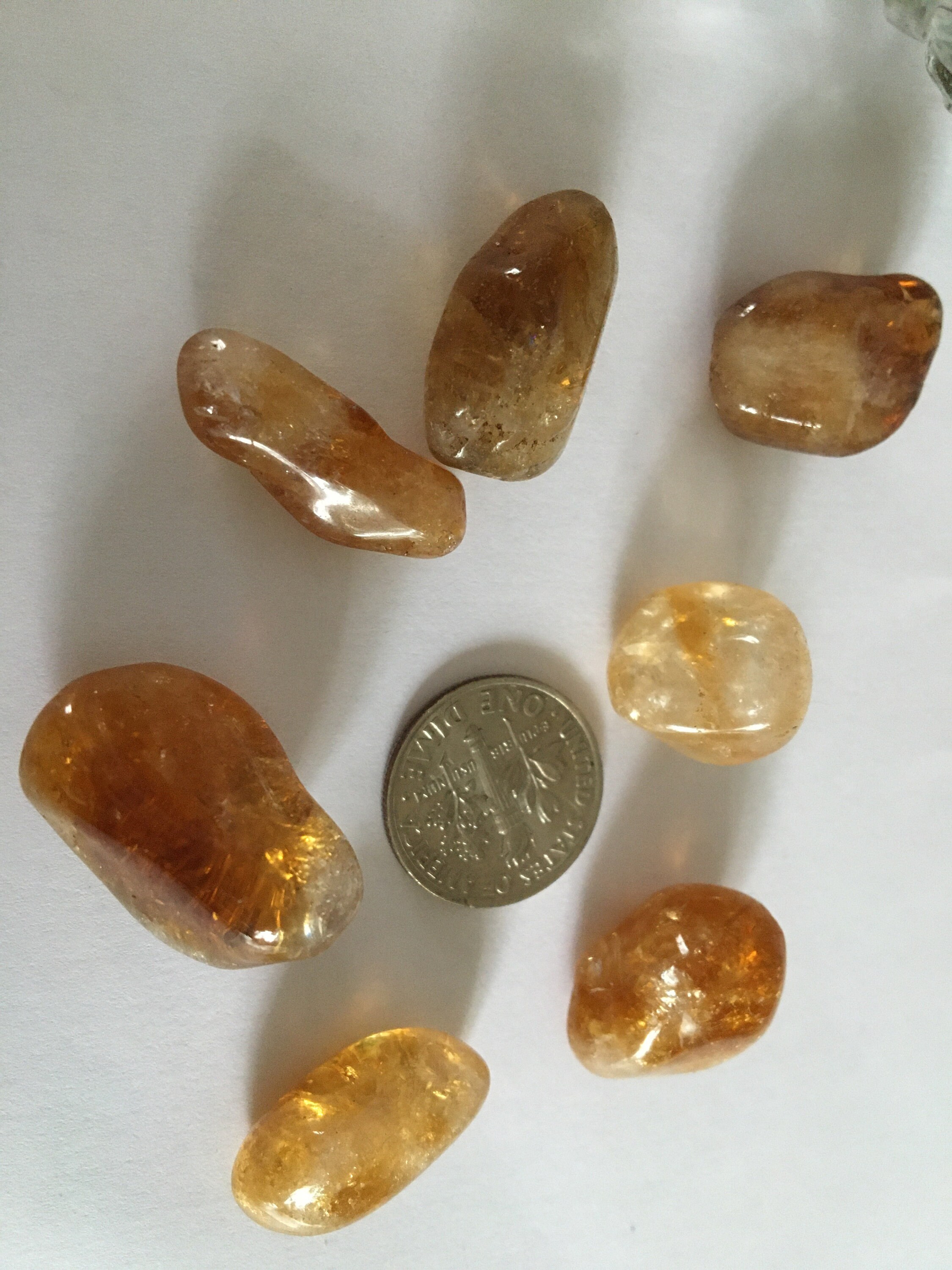 Tumbled Citrine Natural Crystal Buy More Get More