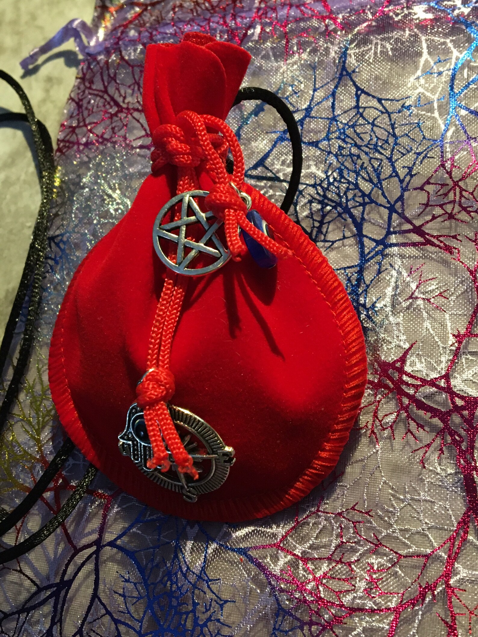 Safe Travels Protection Ritual Mojo Bag by Moon Hunter Mojo Etsy