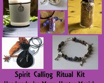 Spirit Guides 4 Item Combo Kit Necromancy Ouija Ritual Faery Magick Nature Spirit Divination Ritual Kit