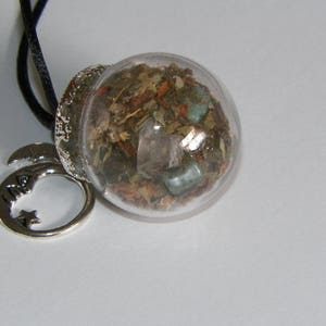 Glamour Charm Illusion Amulet Mini Witch Ball Witch Bottle Pagan Wicca Reiki Bild 4