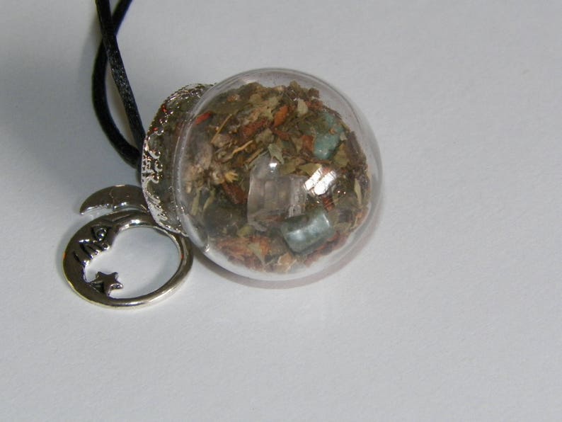 Glamour Charm Illusion Amulet Mini Witch Ball Witch Bottle Pagan Wicca Reiki image 4