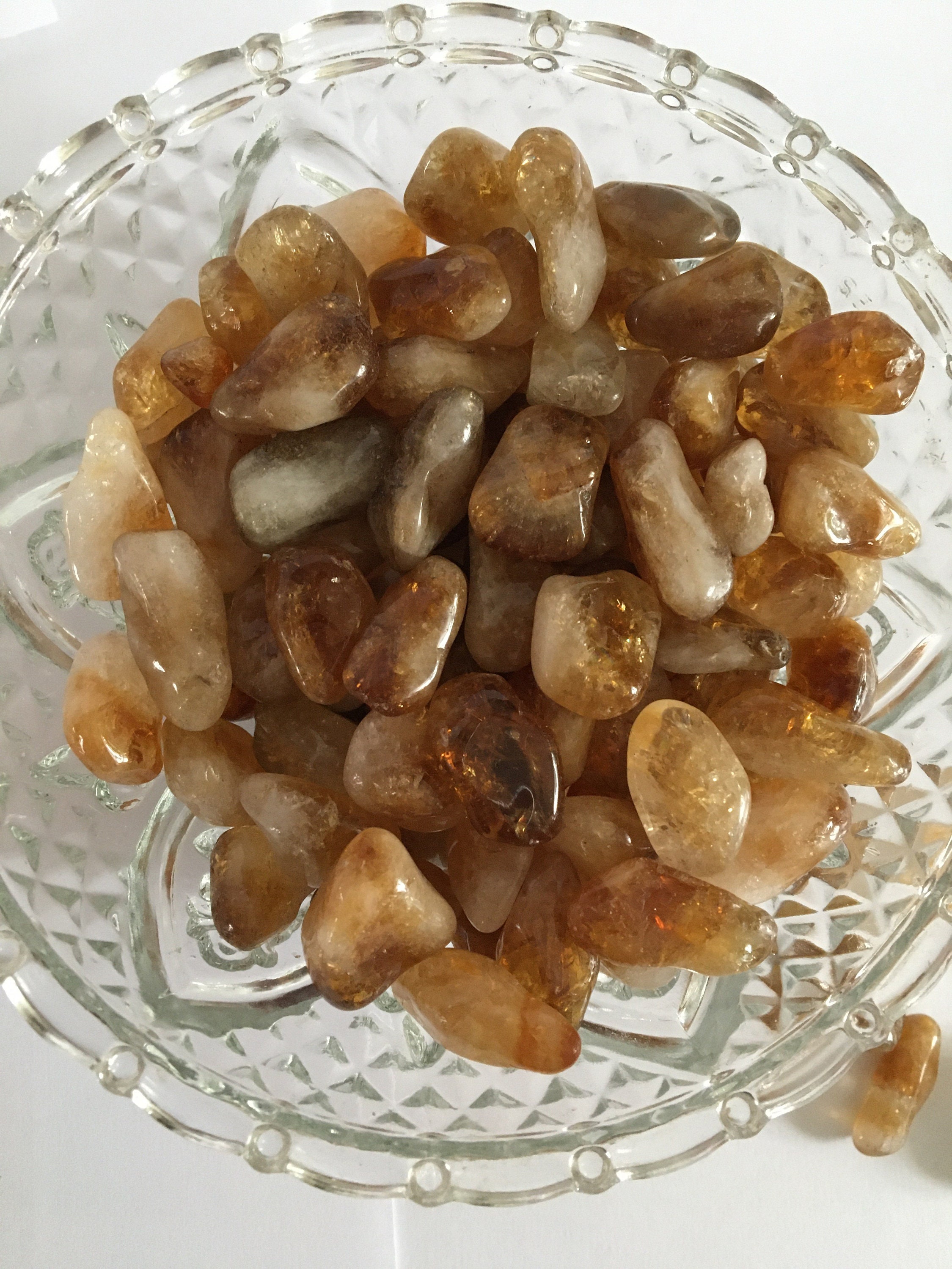 Tumbled Citrine Natural Crystal Buy More Get More