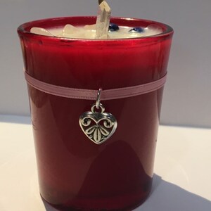 Love Soy Hand Made Votive Candle Attract Love Strengthen Love Ritual Candle image 2