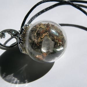 Glamour Charm Illusion Amulet Mini Witch Ball Witch Bottle Pagan Wicca Reiki Bild 5
