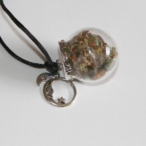 Glamour Charm Illusion Amulet Mini Witch Ball Witch Bottle Pagan Wicca Reiki Bild 2