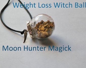 Weight Loss Witch Ball Weight Management Witch Bottle Pagan Wicca Ritual Supply