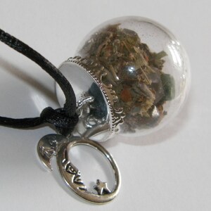 Glamour Charm Illusion Amulet Mini Witch Ball Witch Bottle Pagan Wicca Reiki image 3