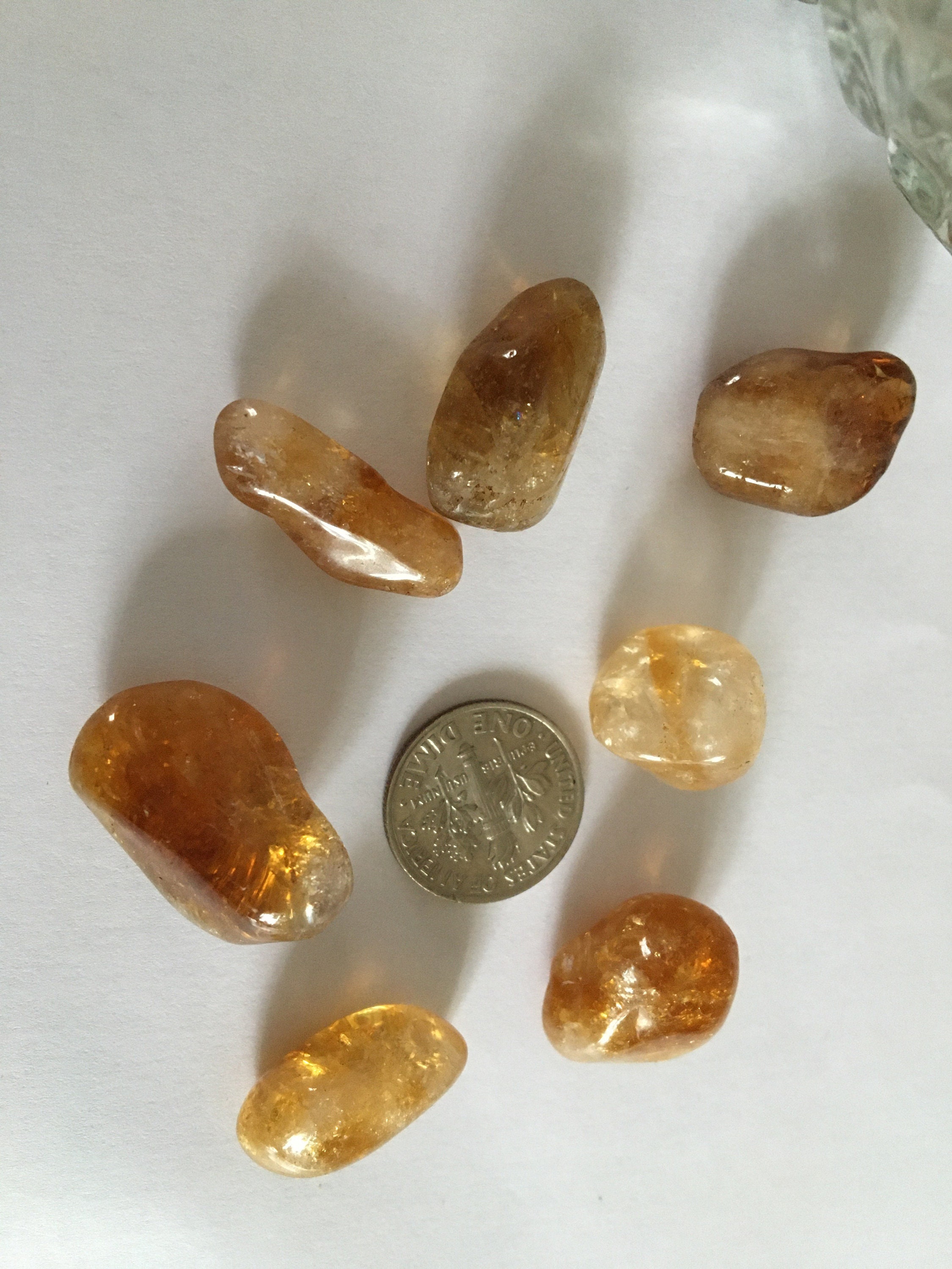Tumbled Citrine Natural Crystal Buy More Get More
