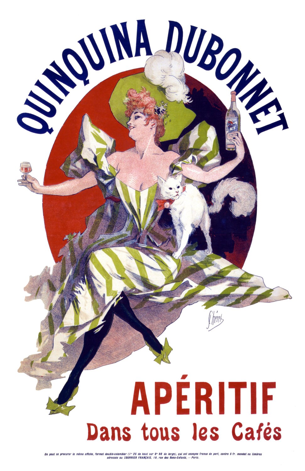 Quinquina Dubonnet  Vintage Aperitif Liqueur Liquor Art Print - Digitally Remastered Printable Digital Download