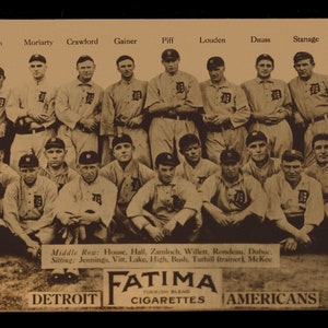 1913 Detroit Tigers Team Picture - Digitally Remastered Fine Art Print - Ty Cobb DIGITAL DOWNLOAD