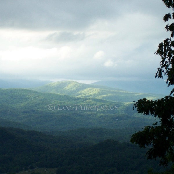 Instant Digital Download Mountain Landscape Photograph