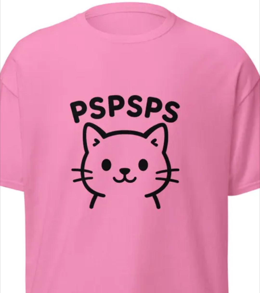 Pspsps Cat Language Shirt