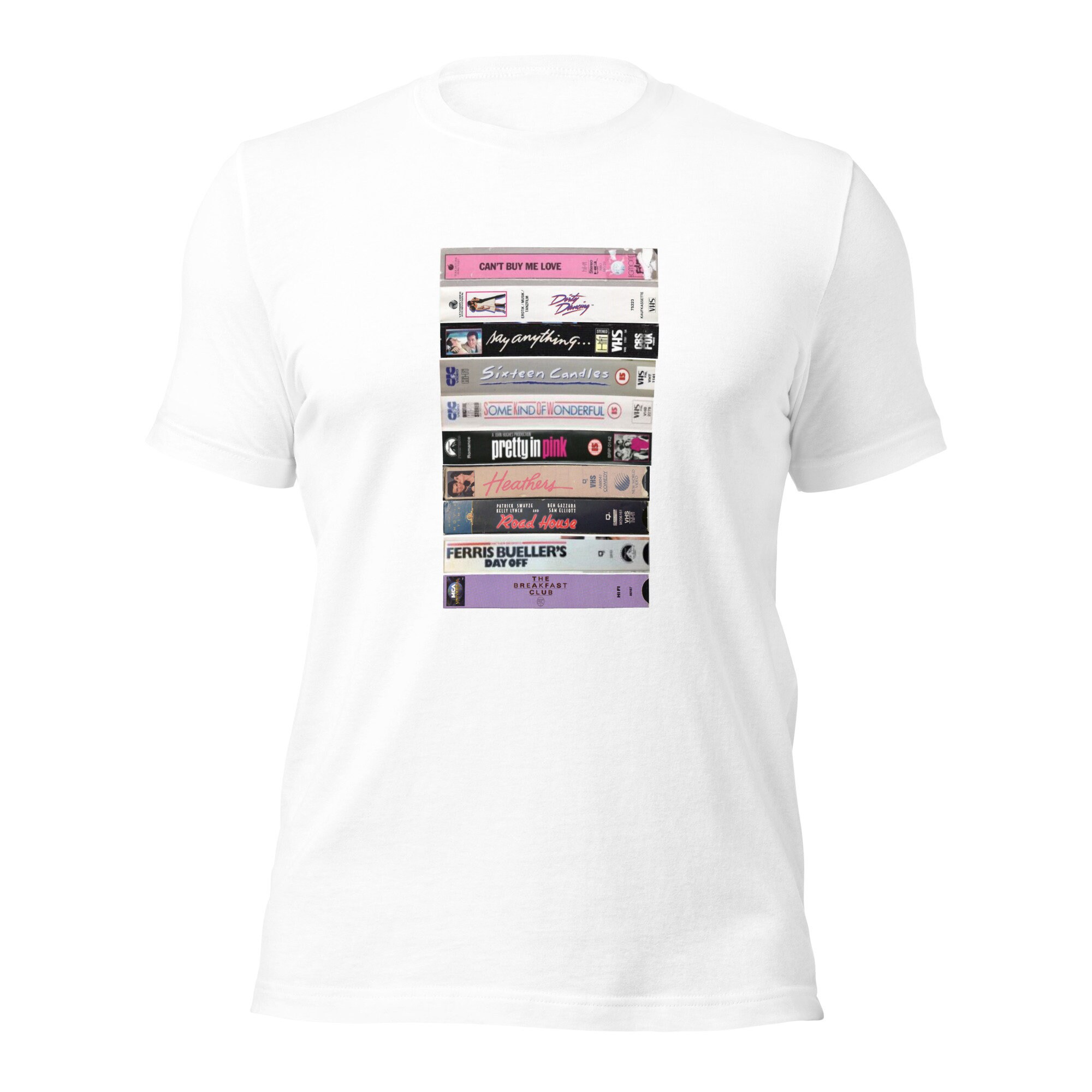 T-shirt Unisex Drive 80s Logo - Gildan 5000 - Couleurs Noir/gris/bleu Marine/blanc - Taille S à 5XL