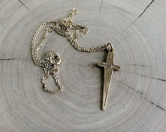 The Dagger Pendant in Brass // The Armory Collection: Poison Apple Printshop X Mod Evil Studio