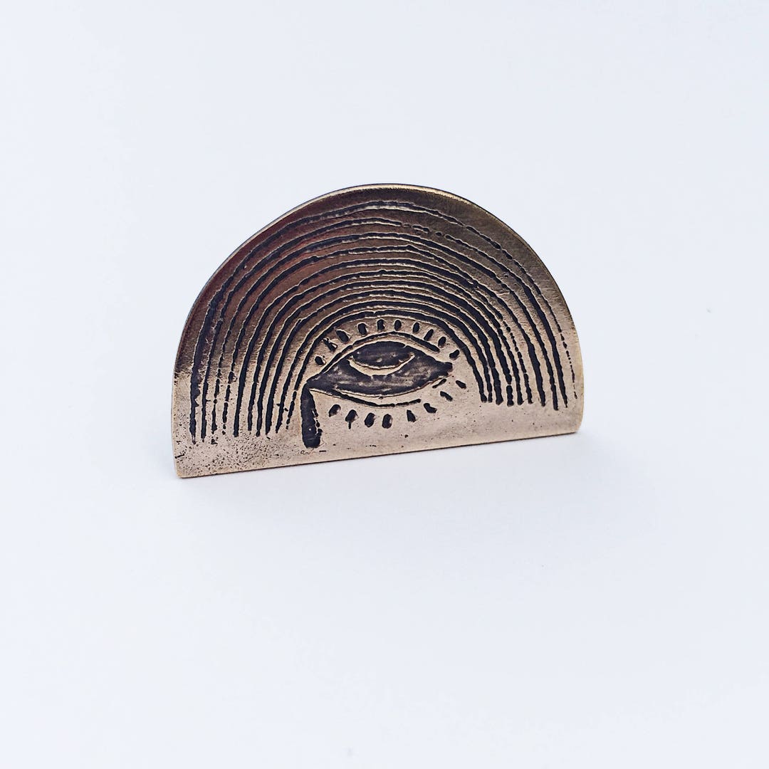 Cassandra's Eye Ring // All Seeing Eye Ring in Bronze or Sterling ...