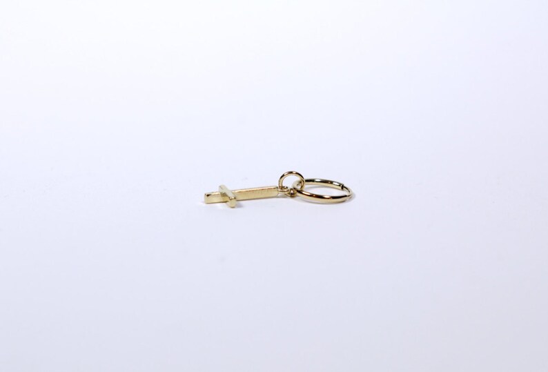 The Gabriel Earring // in solid sterling silver or 14k gold image 4