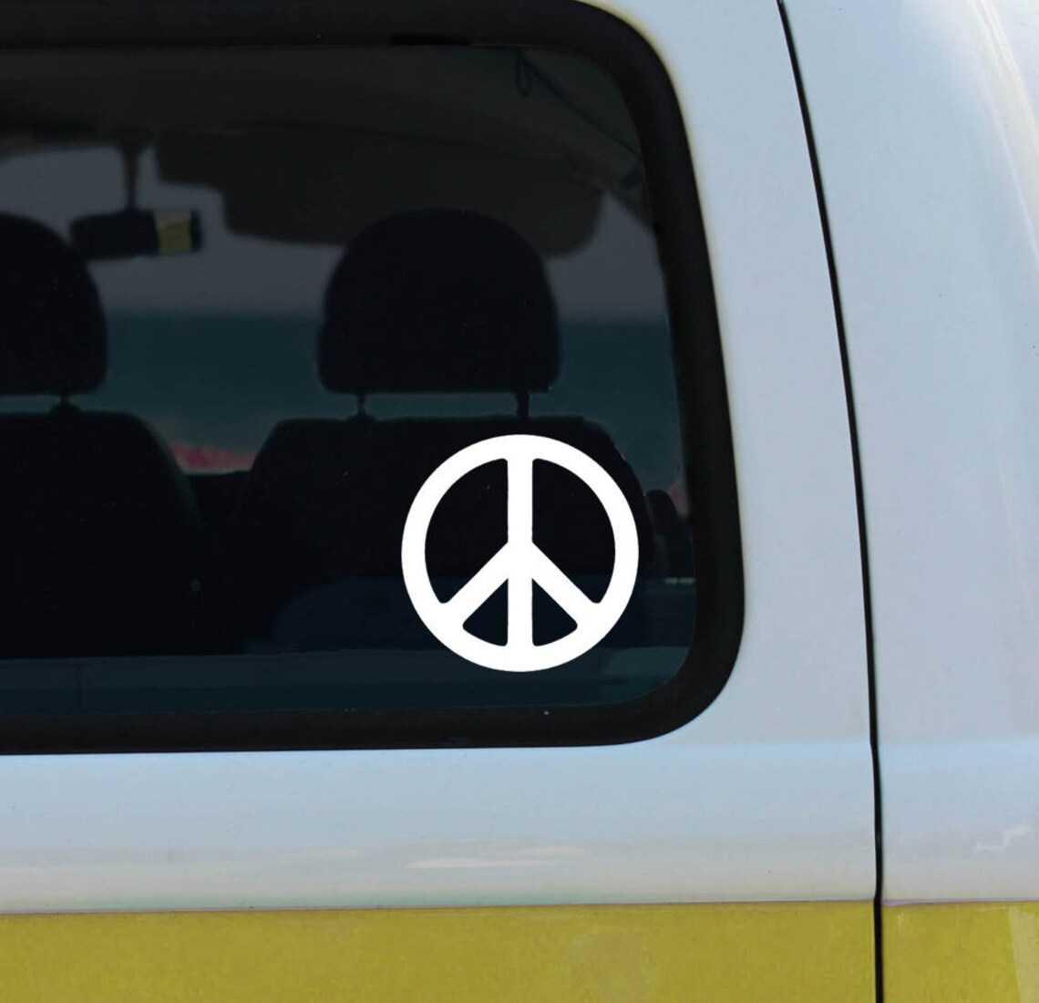 Peace Sign Vinyl Decal Car Decal Laptop Sticker Window - Etsy