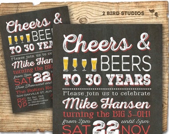 surprise 30th birthday invitation casino theme party etsy