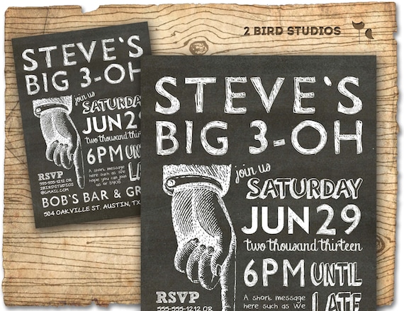 birthday party invitation invite