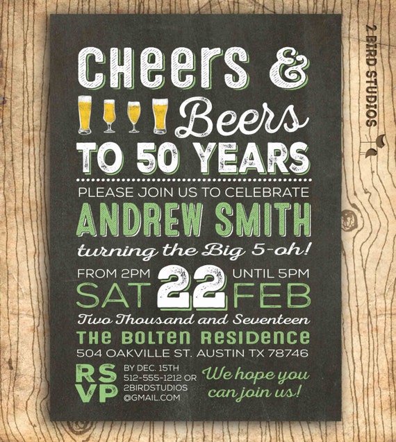 50th birthday invitation surprise 50th birthday invitation etsy