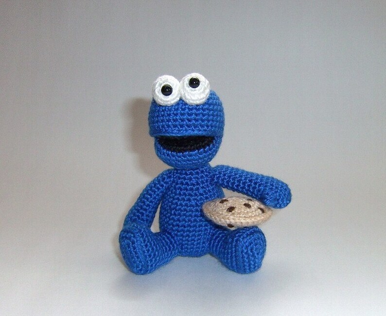 PDF Cookie Monster Amigurumi Pattern Etsy