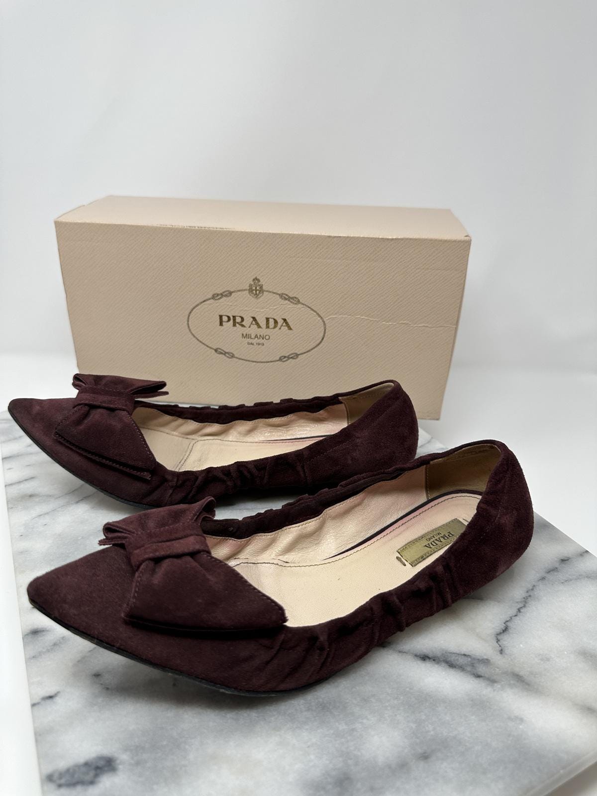 靴 00s PRADA ribbon flat shoes 靴 00s PRADA ribbon flat shoes 00s PRADA ribbon flat shoes