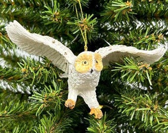 Great White Owl Snowy Owl Ornament