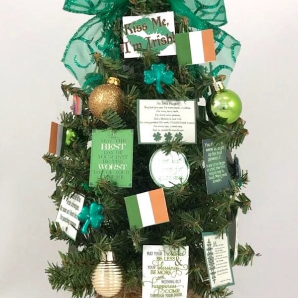 Irish Christmas Decorations Etsy
