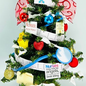 Christmas Tree Rnp Nurse Themed 18