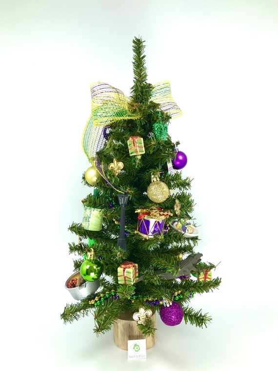 New Orleans / Mardi Gras Themed 18 Christmas Tree 