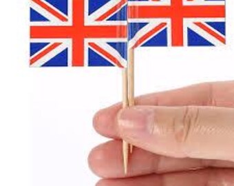 United Kingdom Flag Toothpick