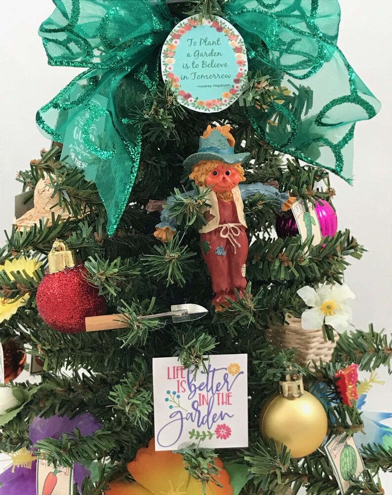 Gardening / Gardener Themed 18 Christmas Tree Etsy