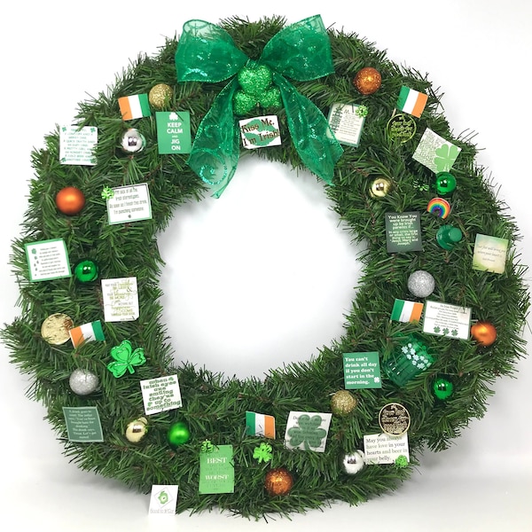 Irish Christmas Wreath 