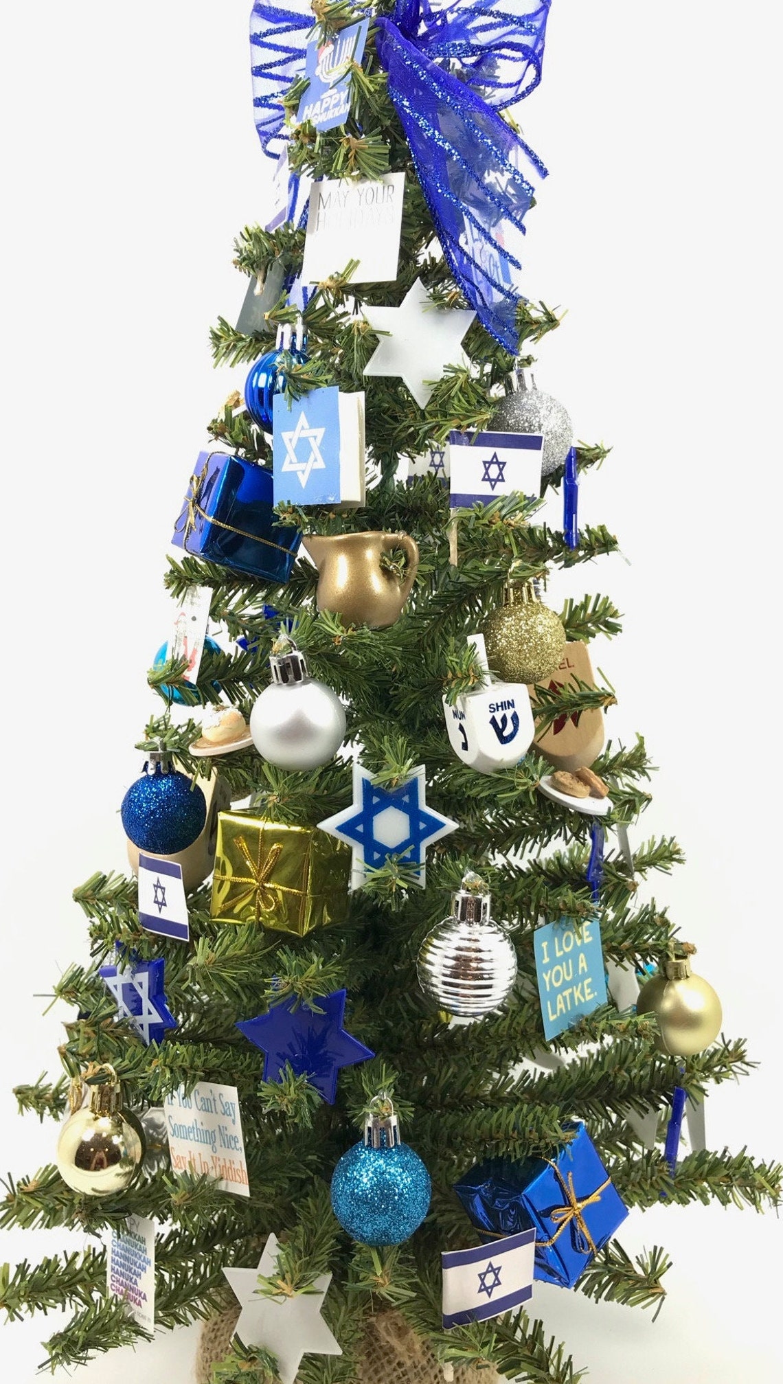 Large Chanukah Bush / Hanukkah Tree Etsy