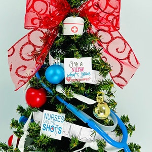 Christmas Tree Rnp Nurse Themed 18