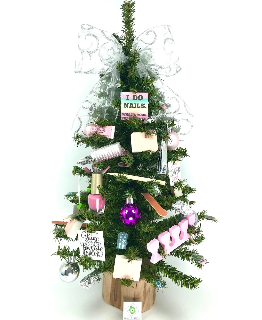 Nail Salon / Manicurist Themed 18 Christmas Tree Etsy