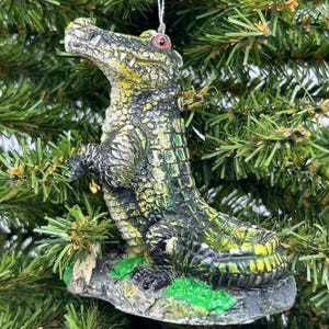 Fun Gator Ornaments (2 variations)