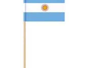 Argentina Flag Toothpicks