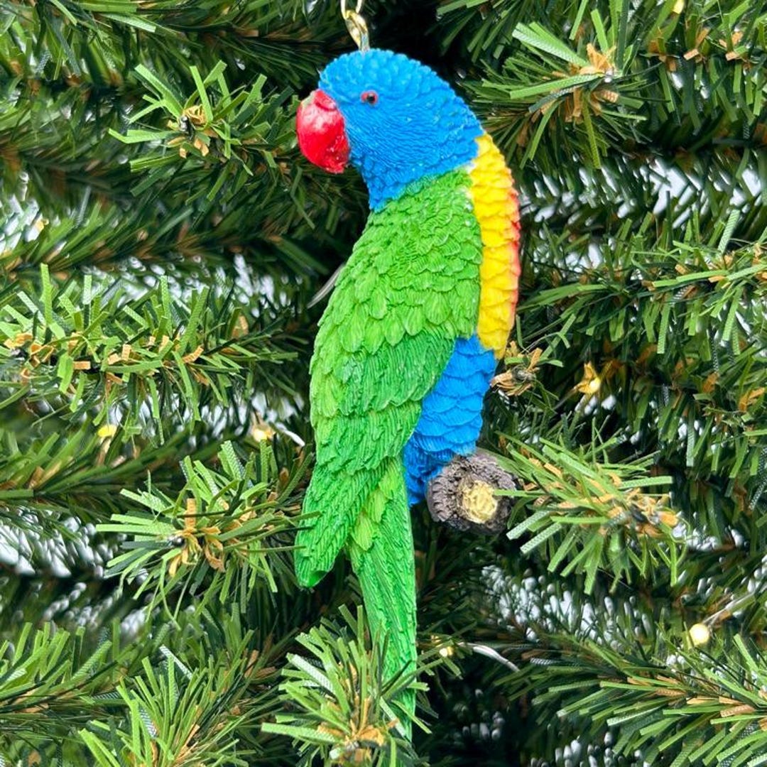 Colorful Parrot Ornament - Etsy