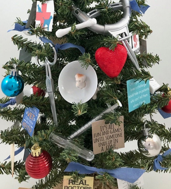 Vet tech christmas ornaments Clearance