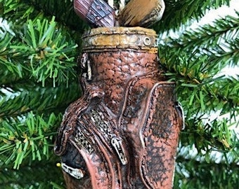 Golf Bag with Golf Clubs Ornament