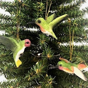 Hummingbird Ornaments