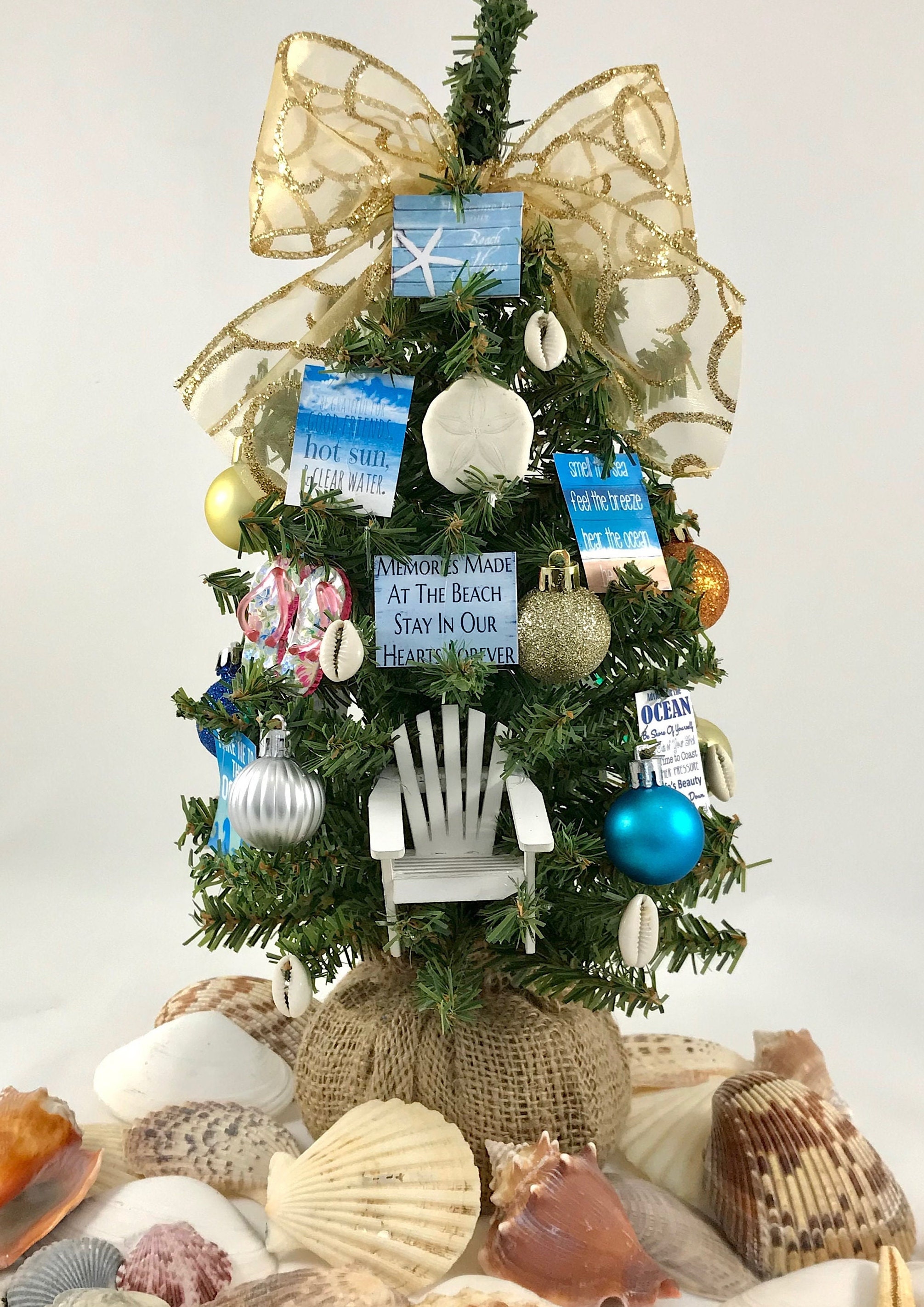 Beach Themed 15 Christmas Tree - Etsy