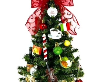 Italy / Italian Themed 18" Christmas Tree
