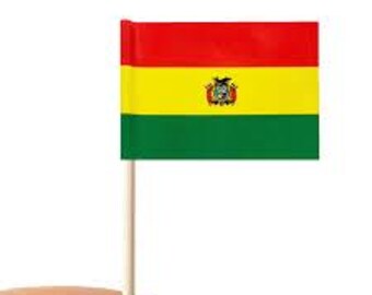Bolivia Flag Toothpicks