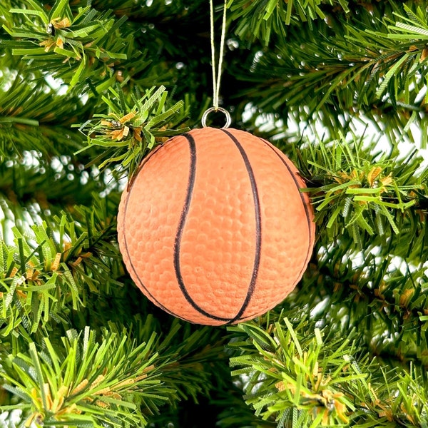 Basketball Ornament Etsy