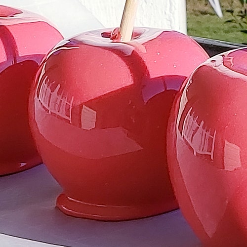 Royal Blue Candy Apples. Old Fashioned Candy Apples Etsy