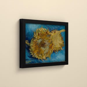 Sonnenblumen 1887 - Vincent van Gogh | Gerahmter Kunstdruck 20x30 cm ohne Passepartout, Gold oder Schwarz, Perspex oder Premium-Glas imagen 9