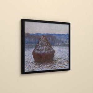 Heuhaufen - Claude Monet | Gerahmter Kunstdruck 20x30 cm ohne Passepartout, Gold oder Schwarz, Perspex oder Premium-Glas image 9